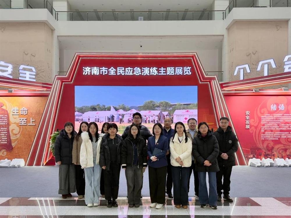 强化安全意识 提升应急能力！ 产发集团参观学习济南市全民应急演练主题展览